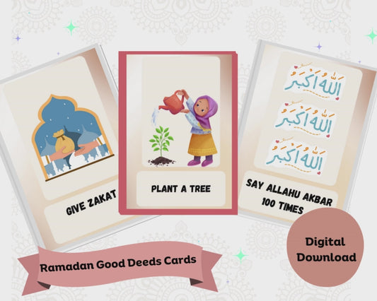 Ramadan Good Deed cards